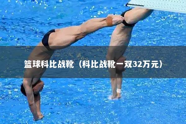 篮球科比战靴（科比战靴一双32万元）