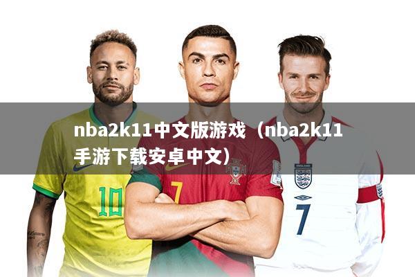 nba2k11中文版游戏（nba2k11手游下载安卓中文）