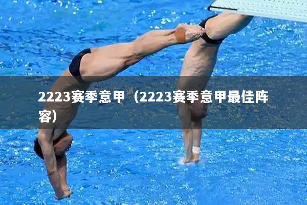 2223赛季意甲（2223赛季意甲最佳阵容）