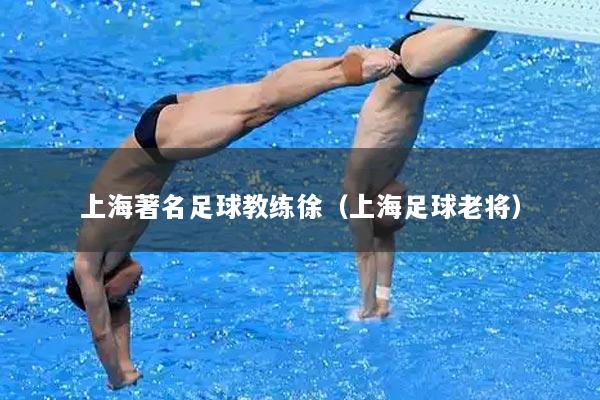 上海著名足球教练徐（上海足球老将）